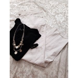 SOLD Torrid White Boyfriend Jeans SOLD